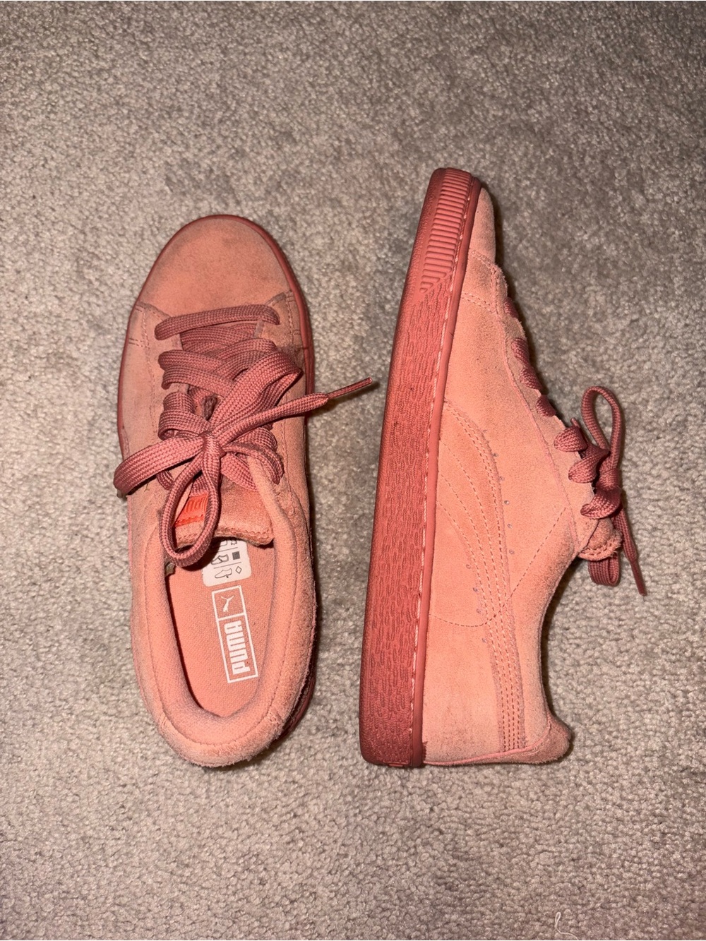 Puma Women’s Rose Suede Low-Top Sneakers